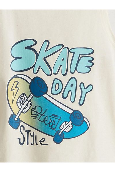 LC Waikiki Crew Neck Printed Boys' Athlete