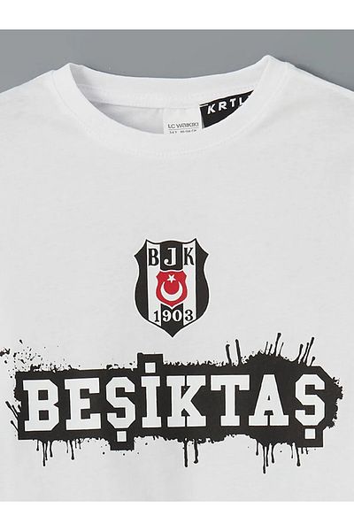 LC Waikiki Costum de pijama pentru băiat cu imprimeu Beşiktaş