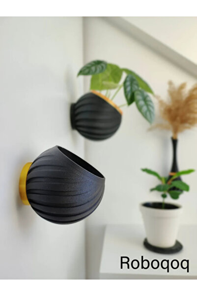 Roboqoq Dekoratif Duvar Saksısı Balkon Saksısı Bahçe Saksısı