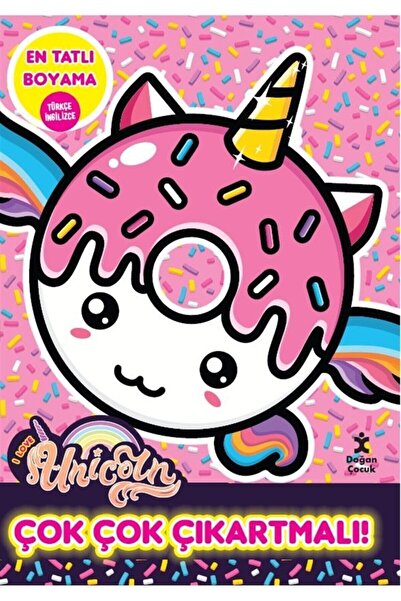 Doğan Egmont Yayıncılık I Love Unicorn En Tatlı Boyama Çok Çok Çıkartmalı!