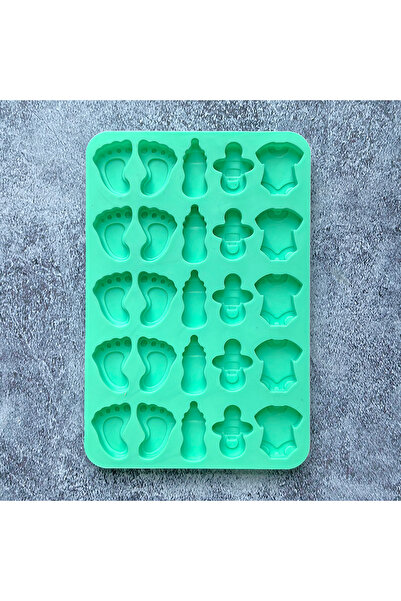 Choice قالب سيليكون للخبز بالشوكولاتة مكون من 25 فتحة من 013green، مناسب لصنع...