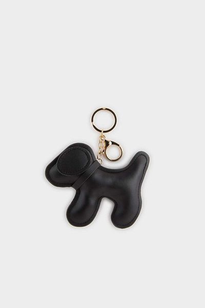DeFacto Women's Black Dog Charm Keychain E9710Axns