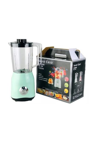 Silver Crest Heavy Duty Mixer Juicer & Food Processor Blender – 2L High Power Machine