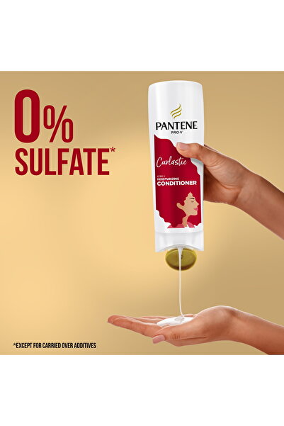 Pantene Pro-V Curlastic Shampoo 400 ml + Conditioner 360 ml , Moisturizes & Controls Frizz for Curls