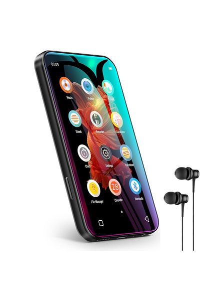 Velixo Mp4 Player 4" Touchscreen, 72gb, Sd Up To 512gb, Bluetooth, 1800mah Battery, Radio, Voice Recorder