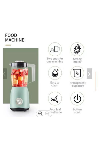 Silver Crest Heavy Duty Mixer Juicer & Food Processor Blender – 2L High Power Machine
