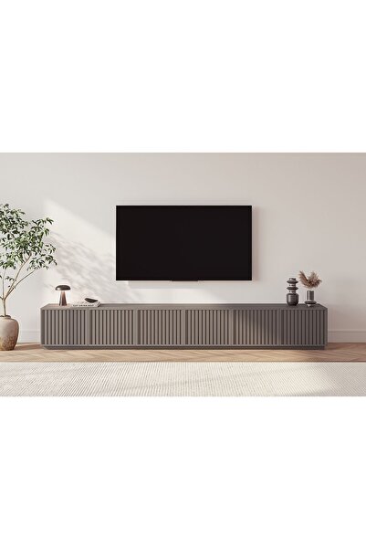DUHO Vol Tv Ünitesi - Gri - 290 Cm