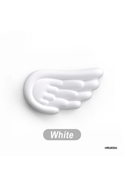 Choice White short Mousepad Ergonomic Angel Keyboard Wrist Rest and Mouse Pad Set Reduce Wrist Pain for Off