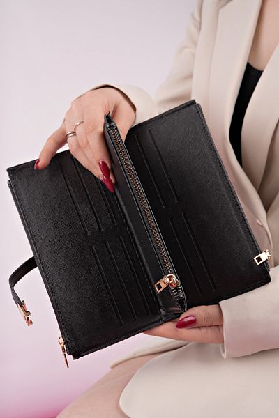 MUGGO Perfect Phone and Coin Compartment Envelope Model Women's Wallet