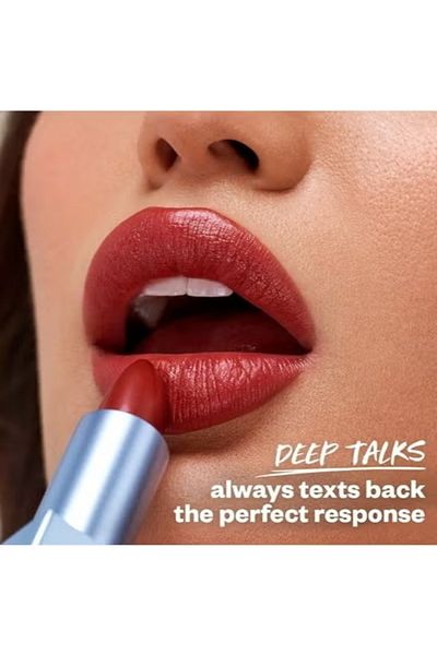 KOSAS Weightless Satin Lip Color - Deep Talks - Neutral Brick Red