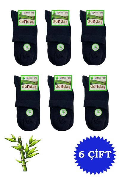 Dündar Women's Bamboo Booties 4 Seasons Pack of 6