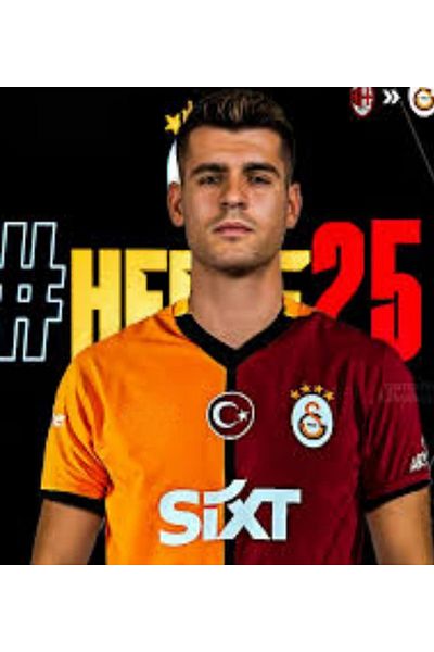 Marka Extra G.A.L.A.T.A.S'/A.R.A.Y 2024/2025 Pieces New Season Adult Football Jersey Alvaroo Morata 77