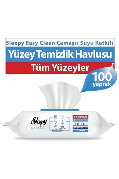 Sleepy Easy Clean Surface Cleaning Towel Bleach Set of 4 400 Sheets