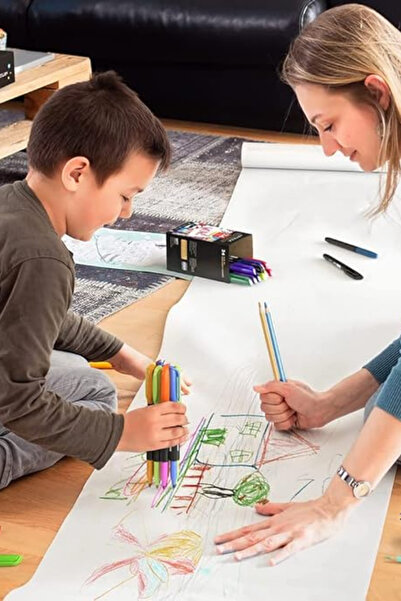 ESLENTA 50cmX10metre Rulo Boyama ve Resim Kağıdı, Sanat ve El İşi Kağıdı