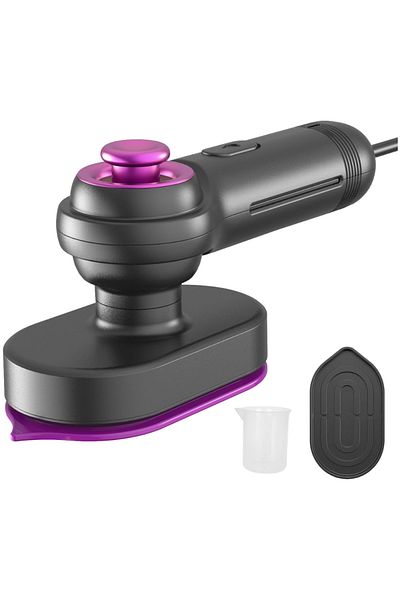 Velixo Portable Iron 26w, Wet/dry Use, 90° Rotation, 20s Heat-up, 60ml Tank, Travel Friendly, Soleplate
