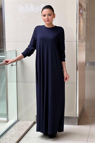 Ceremony Basic Long Sleeve Bamboo Dress