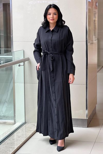 Ceremony Pasion Shirt Dress with Aller Detailed Bag Pockets on the Front and Back