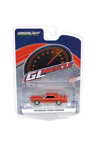 TOYFEST Greenlight 1/64 Muscle Series 28- 1969 Mercury Cougar Eliminator