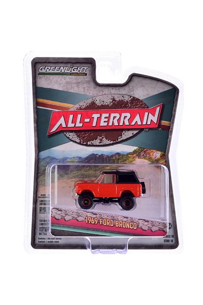 TOYFEST Greenlight 1/64 all-terrain series 16- 1969 ford bronco