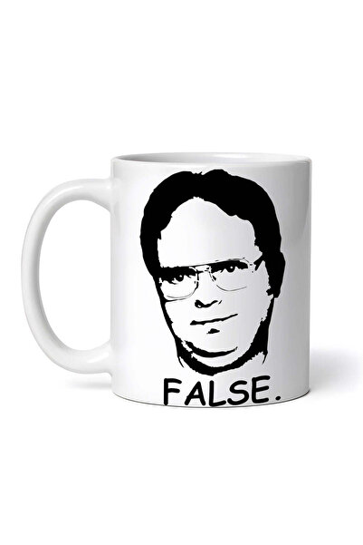 OEM Cană albă personalizată, The Office False, INOVATIX®. 330 ml