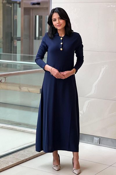 Nuss Mercerized Bell Dress