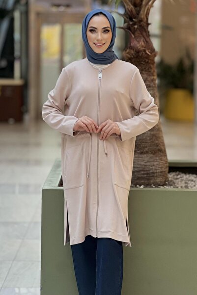 Nuss Waist Tied Zippered Cap