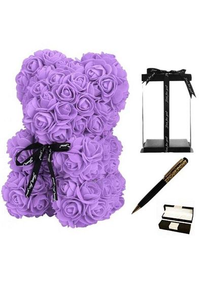 Generic Vitacelli Rose Bear Mothers Day Girlfriend Teddy Perfect Anniversary's Wedding Bridal Showers Gift (