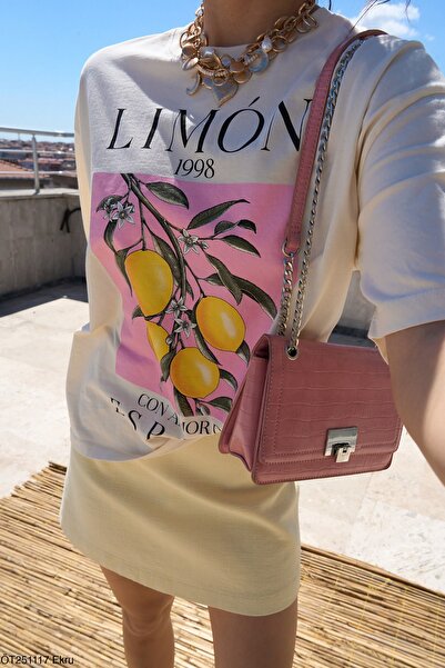 GLAM Sarı A kesim mini etek