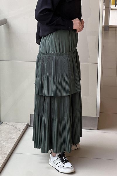 Ghisa Ceremony Dubai Pleated Gypsy Skirt