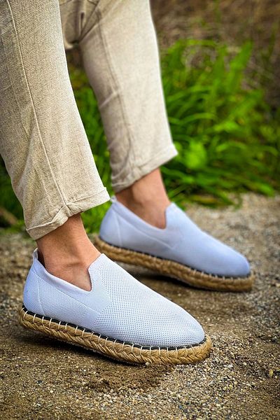 Chekich Men's Knitwear Shoes CH305 - WHITE