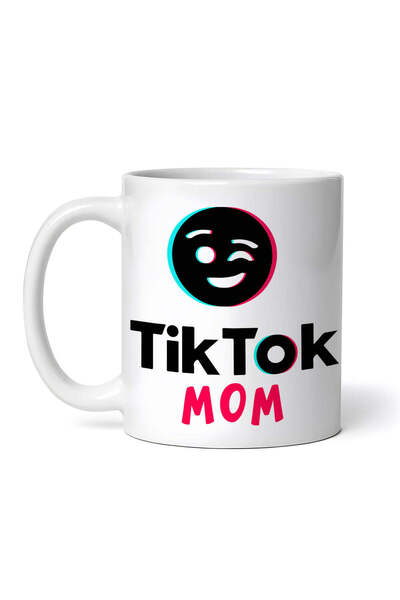 OEM Εξατομικευμένη Λευκή Κούπα, Tik Tok Mom, Inovatix®. 330ml