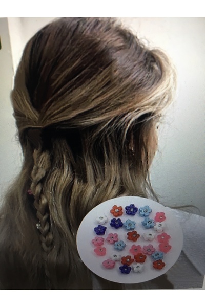 Star زينة شعر بات بيت ألوان مختلطة 24 قطعة 120836