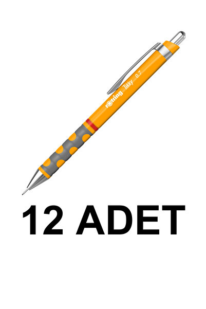 Rotring 12 قلم رصاص متعدد الاستخدامات تيكي 0.7 مانجو برتقالي 2214585