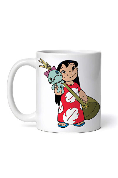 OEM Προσωποποιημένη Λευκή Κούπα, Lilo Pelekai, Inovatix®. 330 ml