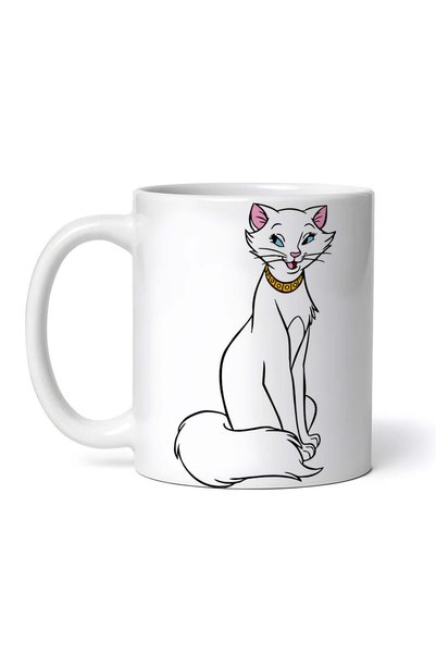 INOVATIX Personalized white mug, The Aristocats Duchess, INOVATIX®. 330 ml