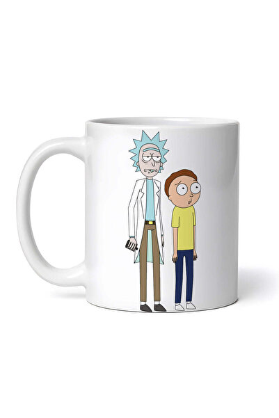 OEM Εξατομικευμένη λευκή κούπα, ο Ρικ και ο Μόρτι μας κοιτάζουν με θαυμασμό, ...