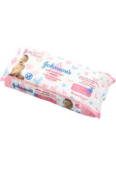 Johnson's Baby Perfumed Wipes - 72 wipes
