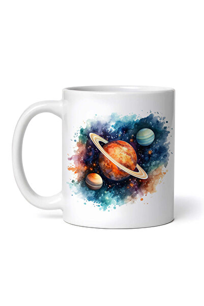 OEM Cană albă personalizată, Cosmic Reverie, INOVATIX®. 330ml