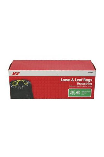 ACE Lawn Bags in a Draw Box (39 Gal, Pack of 18)