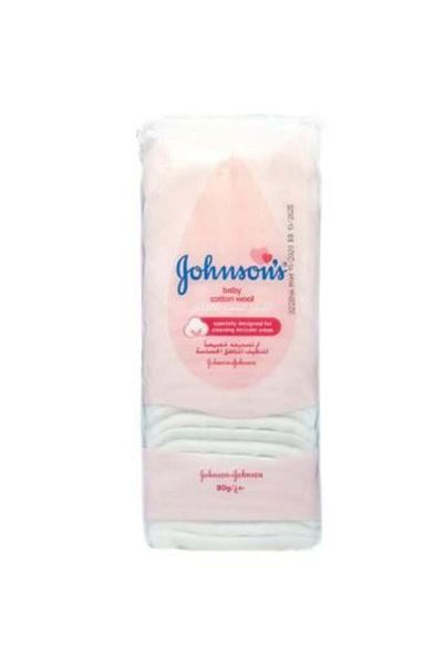 Johnson Cotton Pads for Kids by Johnson, 80g