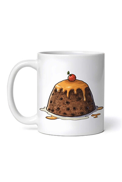 OEM Εξατομικευμένη λευκή κούπα, χριστουγεννιάτικο μπισκότο, INOVATIX®. 330ml