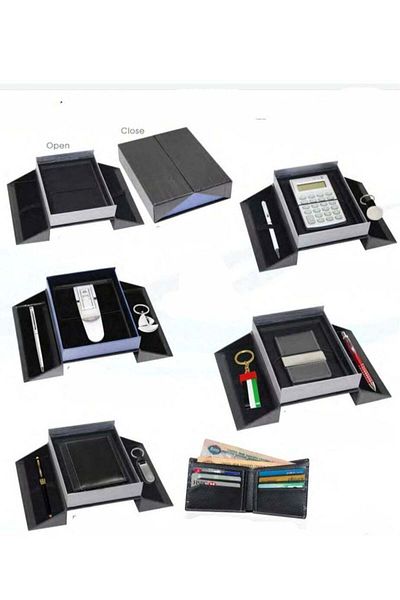 Generic Vitacelli Premium Luxury Gift Box, Black Large Gift Box Folding Gift Boxes for Presents With Lid, Ve