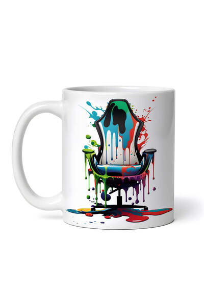 OEM Εξατομικευμένη Λευκή Κούπα, Καρέκλα Γραφείου σε Ροζ Χρώματα, Inovatix®. 3...