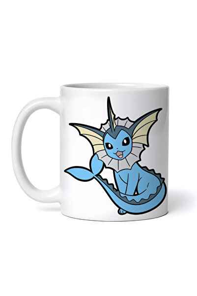 OEM Cană albă personalizată, Pokemon Vaporeon, INOVATIX®. 330 ml
