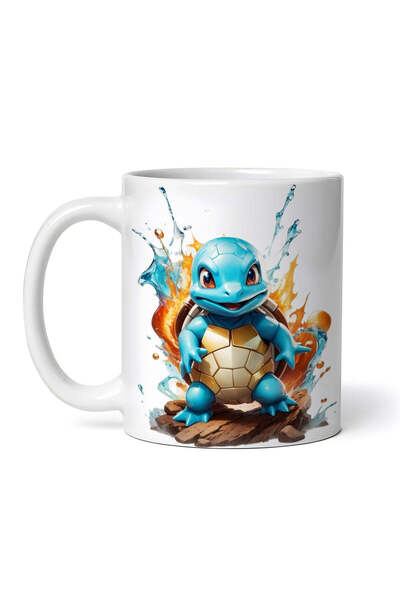 OEM Cană albă personalizată, Pokemon Squirtle, INOVATIX®. 330 ml