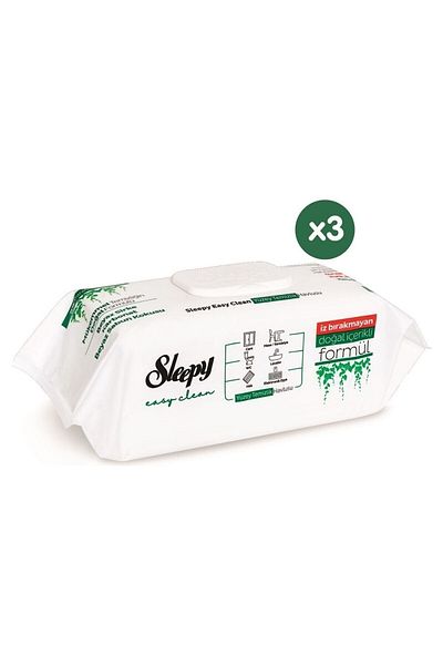 Sleepy Easy Clean Wet Wipes 100X3 (300 Sheets)
