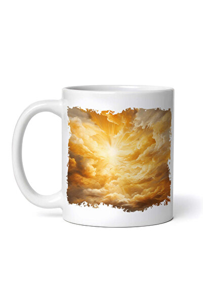 OEM Εξατομικευμένη Λευκή Κούπα, Άγιο Φως, Inovatix®. 330ml