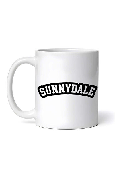 OEM Εξατομικευμένη Λευκή Κούπα, Λογότυπο Sunnydale, Inovatix®. 330 ml