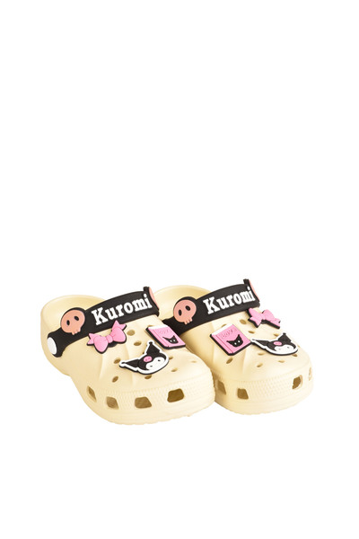 minibonito Kuromi My Melody Kız Çocuk Kaymaz Taban Terlik Havuz Plaj Sandaleti