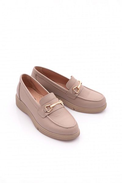 DGN Loafer Shoes - Beige - Flat